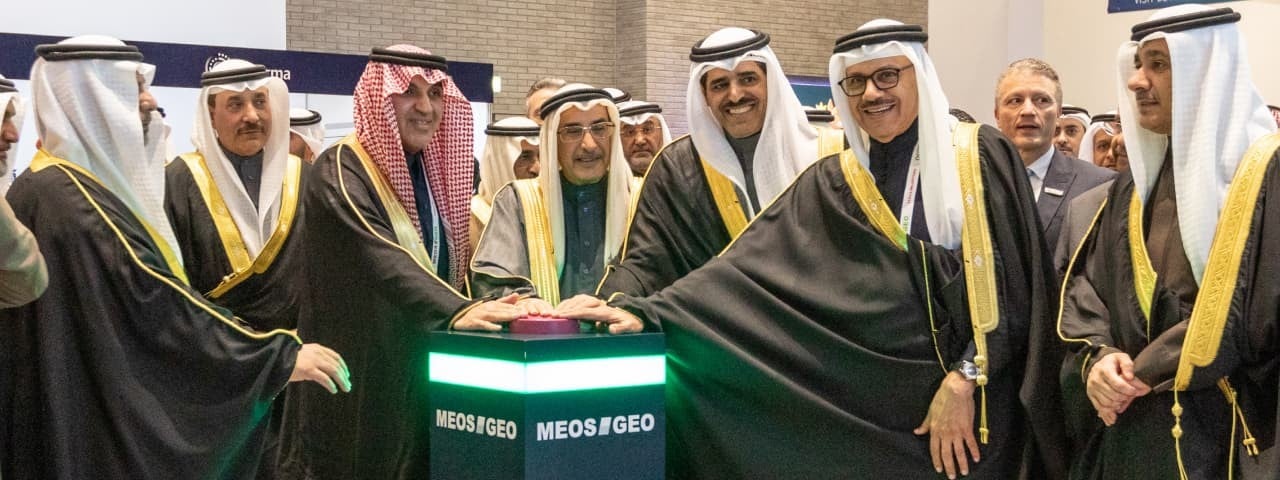 Opening ceremony of the MEOS GEO 2023 exhibition